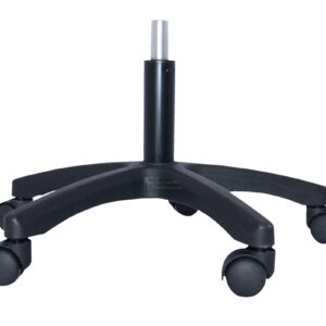 BASE NYLON CON RUEDAS Y PISTON