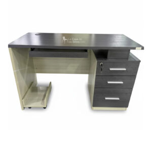 NOVO TOBY HAYA 1,20X60 MADERA PORTA TECLADO/ PORTA CPU GRIS