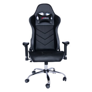 GAMER GRIS CON MASAJEADOR