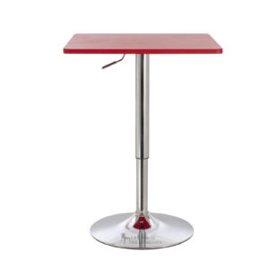 MESA MULTIFUNCIONAL CUADRADA ROJO