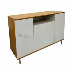 MUEBLE MULTIFUNCIONAL ROBLE 120X40X80