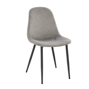 SILLA ANNE VELVET GRIS