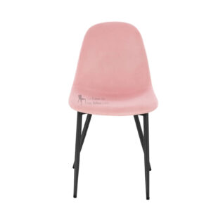 SILLA ANNE VELVET ROSA
