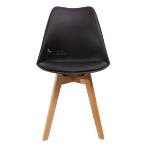 SILLA COMEDOR TULIP NEGRA