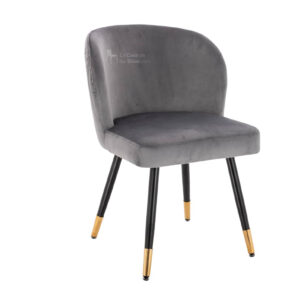 SILLA ELEGANCE VELVET GRIS