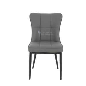 SILLA COMEDOR ELSA BASE NEGRA GRIS / NEGRA