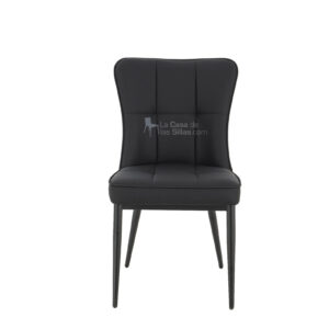 SILLA COMEDOR ELSA BASE NEGRA