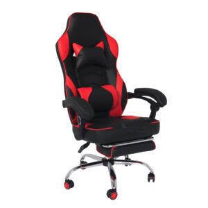 GAMER ROJA CON POSA PIES