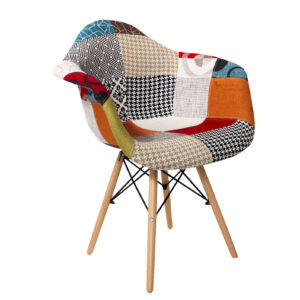 SILLON TOWER TAPIZADO MULTICOLOR