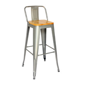 TOLIX C/RESPALDAR C/ASIENTO MADERA