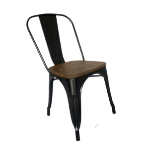 SILLA TOLIX C-ASIENTO DE MADERA