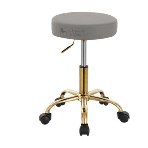 TABURETE ALEX GOLD GRIS