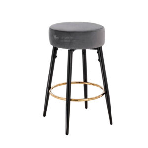 TABURETE HARY SIN ESPALDAR GRIS