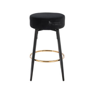 TABURETE HARY SIN ESPALDAR NEGRO